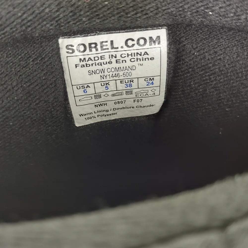 Sorel Snow Command Big Girl Winter Boots
